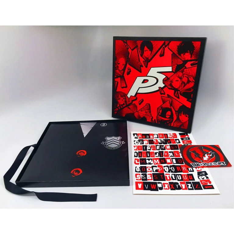 Persona 5 Vinyl Soundtrack – The Essential Edition Box Set 4xLP – iam8bit –  NEW!